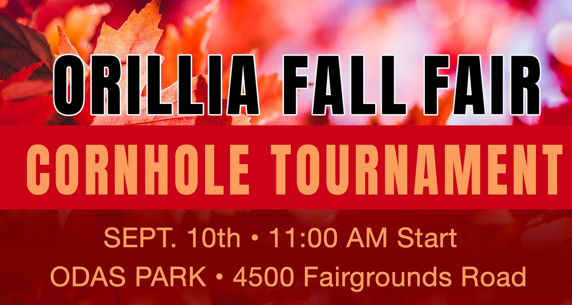 Orillia Fall Fair Cornhole Tournament